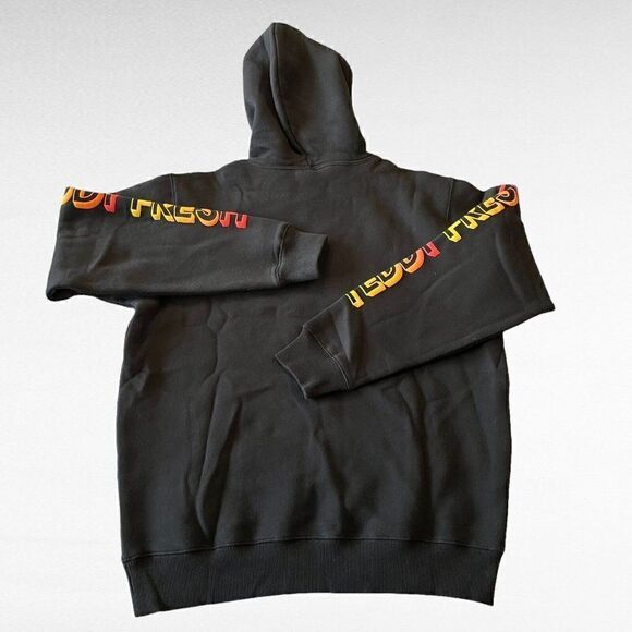 Teddy Fresh Made in 2020 Hoodie NWT Black Medium Sweatshirt Logo Pullover - Picture 3 of 7